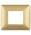 Bticino Matix Abdeckrahmen 2 Module Farbe Gold AM4802MGL