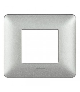 Bticino Matix Abdeckrahmen 2 Module Farbe Weiß Kalk AM4802TBC