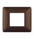 Bticino Matix Abdeckrahmen 2 Module Farbe Kaffeebraun AM4802TGG