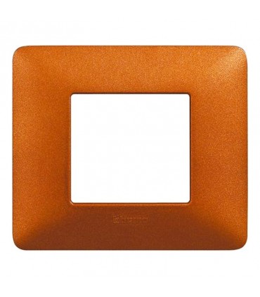 Bticino Matix Abdeckrahmen 2 Module Farbe rote Erde AM4802TRT