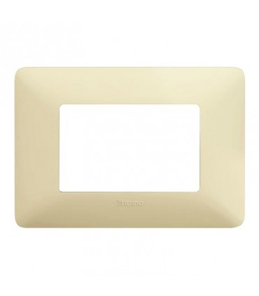 Bticino Matix Abdeckrahmen 3 Module Farbe Seil AM4803BCD