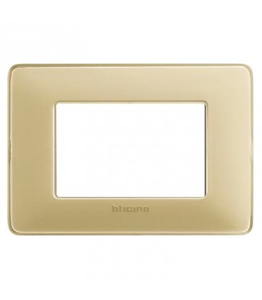 Bticino Matix Abdeckrahmen 3 Module Farbe Elfenbein AM4803CAV