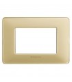 Bticino Matix Abdeckrahmen 3 Module Farbe Elfenbein AM4803CAV