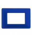Bticino Matix Abdeckrahmen 3 Module Farbe Kobaltblau AM4803CBU