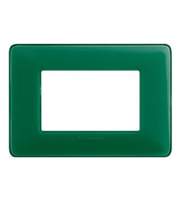 Bticino Matix Abdeckrahmen 3 Module Farbe Smaragd AM4803CVS