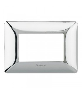 Bticino Matix Abdeckrahmen 3 Module Farbe Chrom glänzend AM4803GRC