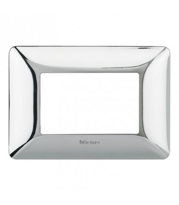 Bticino Matix Abdeckrahmen 3 Module Farbe Chrom glänzend AM4803GRC