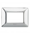 Bticino Matix Abdeckrahmen 3 Module Farbe Chrom glänzend AM4803GRC