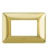 Bticino Matix Abdeckrahmen 3 Module Farbe Mattgold AM4803GOS