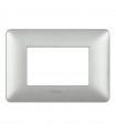 Bticino Matix Abdeckrahmen 3 Module Farbe Weiß Kalk AM4803TBC
