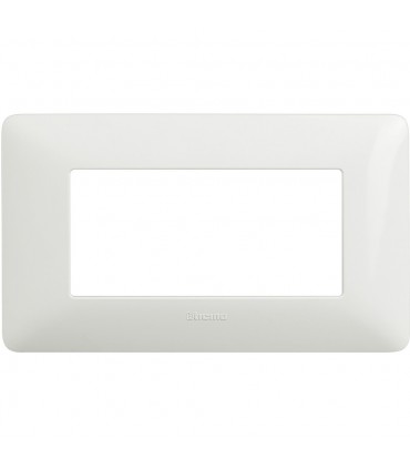 Bticino Matix Abdeckrahmen 4 Module Farbe Weiß AM4804BBN