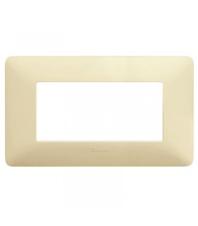 Bticino Matix Abdeckrahmen 4 Module Farbe Seil AM4804BCD