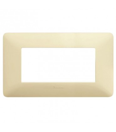 Bticino Matix Abdeckrahmen 4 Module Farbe Seil AM4804BCD