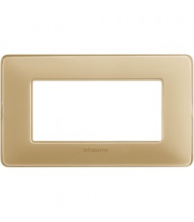 Bticino Matix Abdeckrahmen 4 Module Farbe Elfenbein AM4804CAV