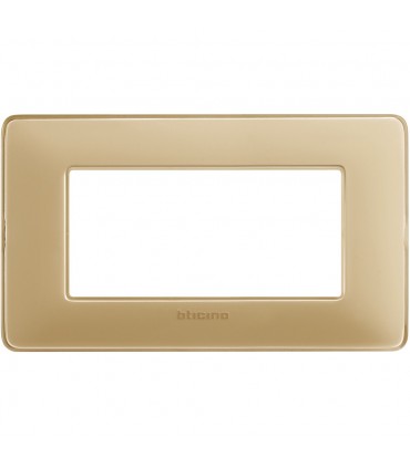 Bticino Matix Abdeckrahmen 4 Module Farbe Elfenbein AM4804CAV