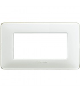 Bticino Matix Abdeckrahmen 4 Module Farbe Eis AM4804CBN