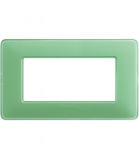 Bticino Matix Abdeckrahmen 4 Module Farbe Grüntee AM4804CVC