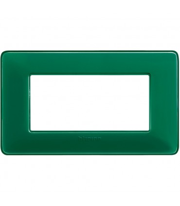 Bticino Matix Abdeckrahmen 4 Module Farbe Smaragd AM4804CVS