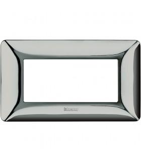 Bticino Matix Abdeckrahmen 4 Module Farbe Chrom glänzend AM4804GCR