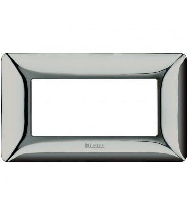 Bticino Matix Abdeckrahmen 4 Module Farbe Chrom glänzend AM4804GCR