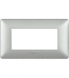 Bticino Matix Abdeckrahmen 4 Module Farbe Weiß Kalk AM4804TBC