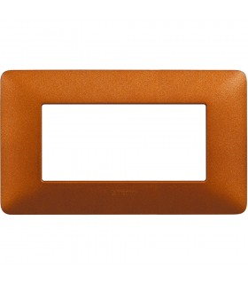 Bticino Matix Abdeckrahmen 4 Module Farbe rote Erde AM4804TRT