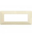 Bticino Matix Abdeckrahmen 6 Module Farbe Elfenbein AM4806BAV