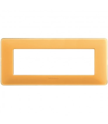 Bticino Matix Abdeckrahmen 6 Module Farbe Bernstein AM4806CAB