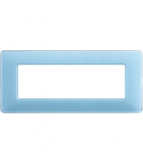 Bticino Matix Abdeckrahmen 6 Module Farbe Türkis AM4806CAR