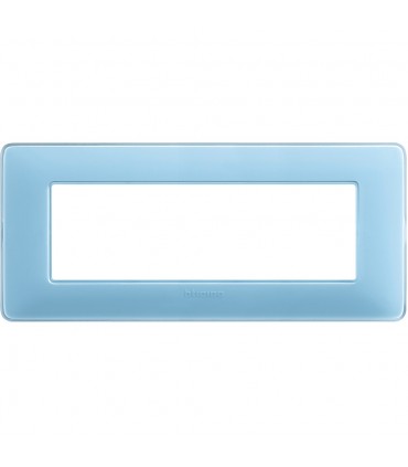 Bticino Matix Abdeckrahmen 6 Module Farbe Türkis AM4806CAR