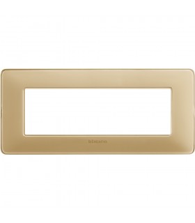 Bticino Matix Abdeckrahmen 6 Module Farbe Elfenbein AM4806CAV