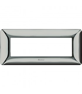 Bticino Matix Abdeckrahmen 6 Module Farbe Chrom glänzend AM4806GCR