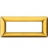 Bticino Matix Abdeckrahmen 6 Module Farbe Gold glänzend AM4806GOR
