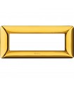 Bticino Matix Abdeckrahmen 6 Module Farbe Gold glänzend AM4806GOR