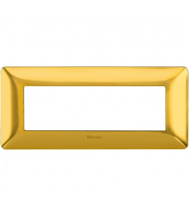 Bticino Matix Abdeckrahmen 6 Module Farbe Mattgold AM4806GOS