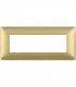 Bticino Matix Abdeckrahmen 6 Module Farbe Gold AM4806MGL