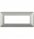 Bticino Matix Abdeckrahmen 6 Module Farbe Silber AM4806MSL