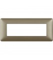 Bticino Matix Abdeckrahmen 6 Module Farbe Titanium AM4806MTA