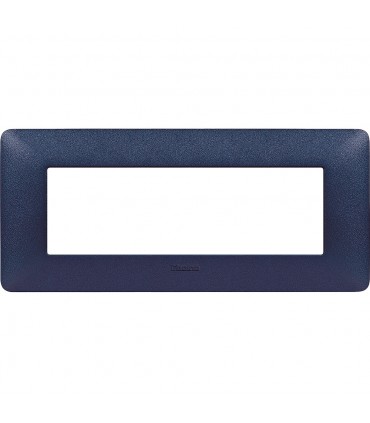 Bticino Matix Abdeckrahmen 6 Module Farbe Blau Quecksilber AM4806TBM