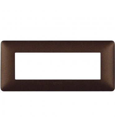 Bticino Matix Abdeckrahmen 6 Module Farbe Kaffeebraun AM4806TGG