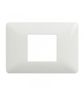 Bticino Matix Abdeckrahmen 2 zentrierte Module Farbe Weiß AM4819BBN
