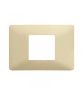 Bticino Matix 2 zentrierte Module Abdeckrahmen Farbe Seil AM4819BCD