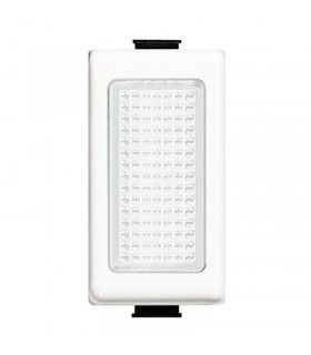 Bticino Matix Lampenfassungsmodul aus transparentem Glas AM5060B