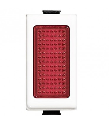 Bticino Matix AM5060R Rotes Glas-Fassungsmodul