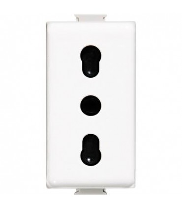 Bticino Matix antibakterielle Steckdose 2P+T 16A 250V AM5180AB