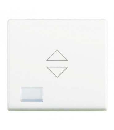 Bticino Matix Modul mit Symbolen oben und unten 2 Module Farbe Weiß AM5911/2AH