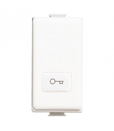 Bticino Matix Modul mit Schlüsselsymbol Farbe Weiß AM5921F