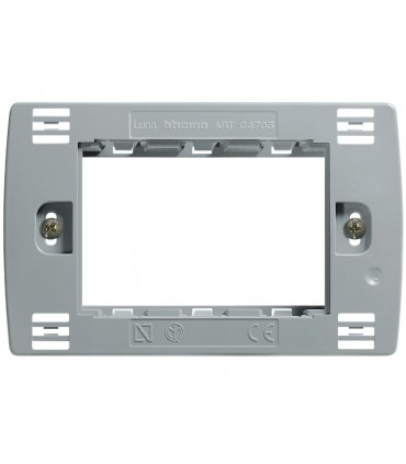 Bticino Luna Halterung 3 Module C4703