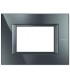 Platte Bticino Axolute 3 Module Anthrazit Monochrom HA4803HS