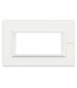 BTICINO AXOLUTE ABDECKRAHMEN 4 MODULE, WEIß MONOCHROME HA4804HD